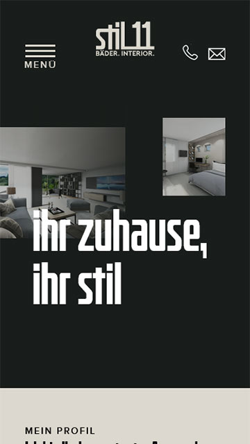 Mobilversion von stil11.de
