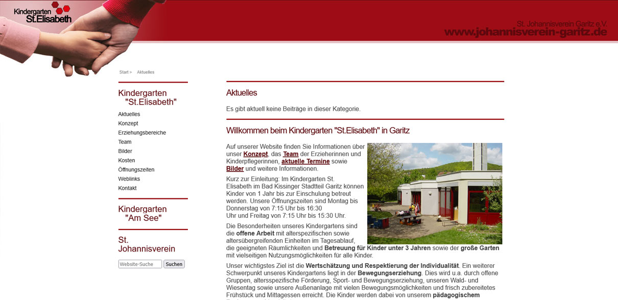 Trägerverein zweier Kindergärten in Bad Kissingen | 2012