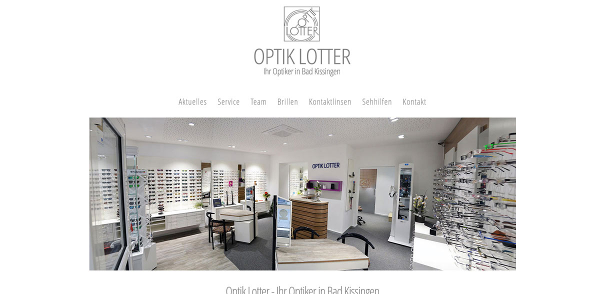 Augenoptik Thomas Lotter in Bad Kissingen | 2005 und 2008