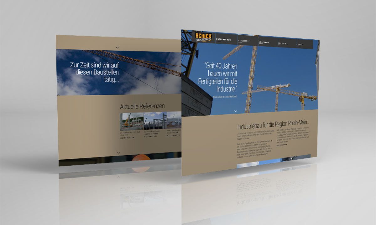 Bauunternehmen Schick Industriebau Hanau | 2015