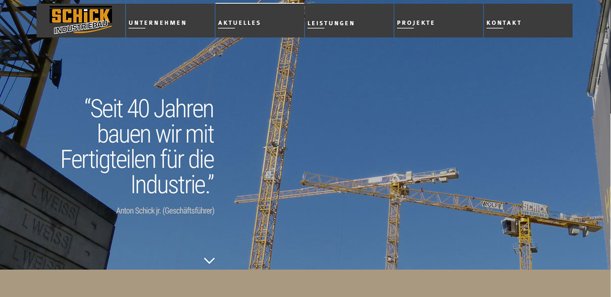 Bauunternehmen Schick Industriebau Hanau | 2015